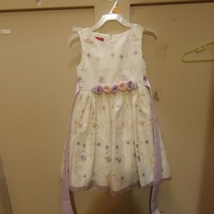 Pink & Purple Flower Dress